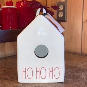 Rae Dunn “Ho Ho Ho” Birdhouse